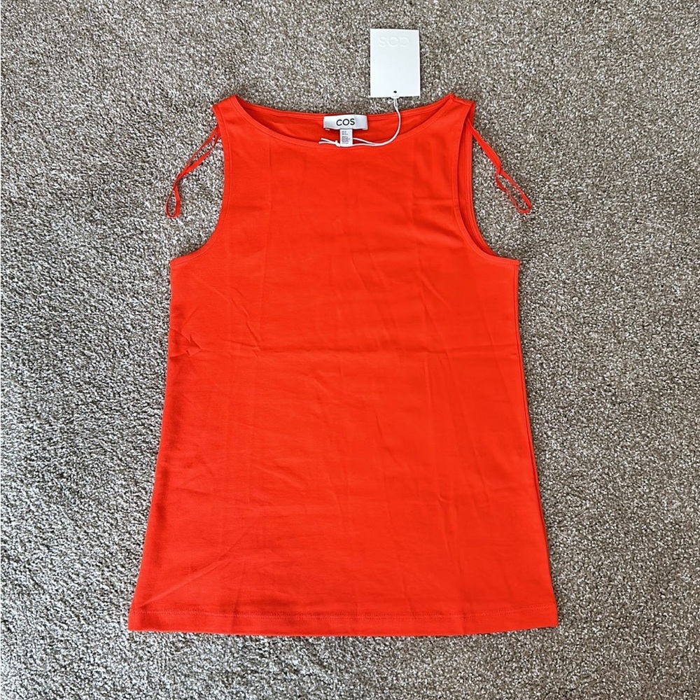 COS Boat-neck tank top